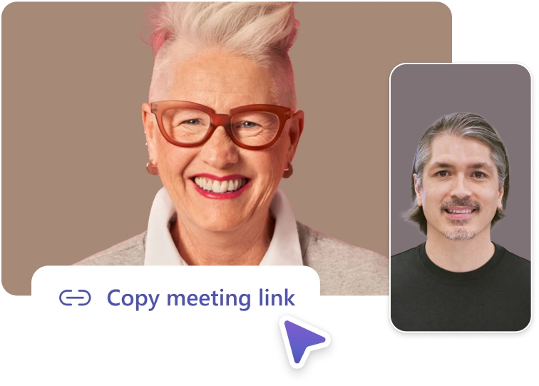 在 Teams 视频通话中共同协作